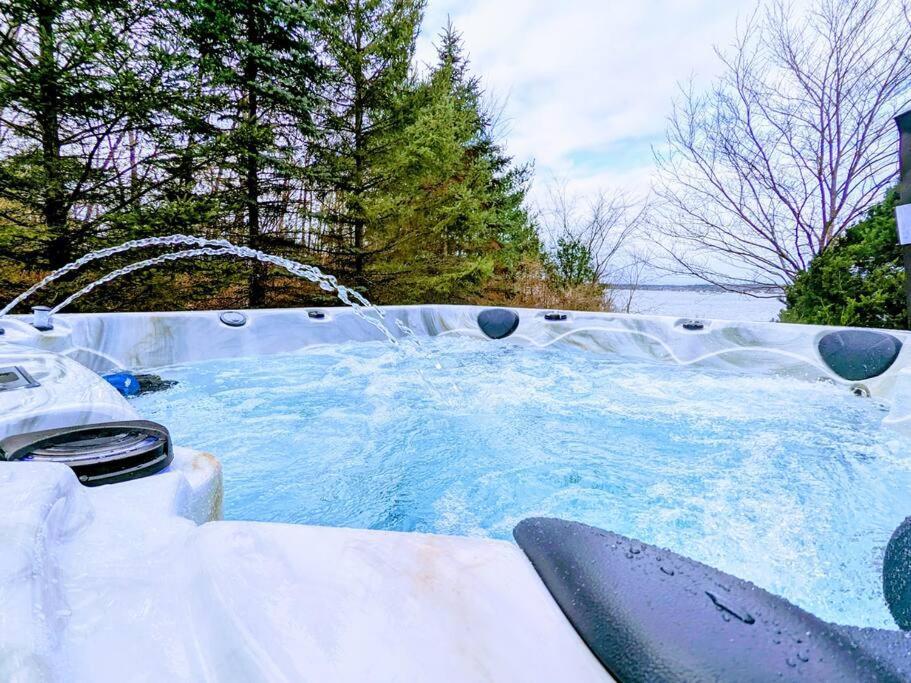 サラトガスプリング Artemis Lakehouse - Hot Tub, Lakefront & Racetrackヴィラ エクステリア 写真